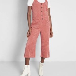 MODCLOTH As You Wish Cropped Jumpsuit M